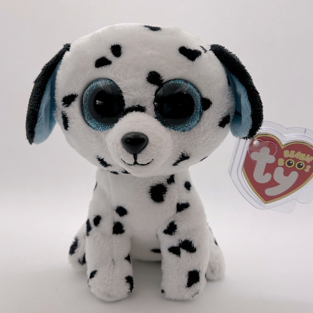 Ty Beanie Boos Collection RETIRED Fetch the Dalmation Dog Plush
